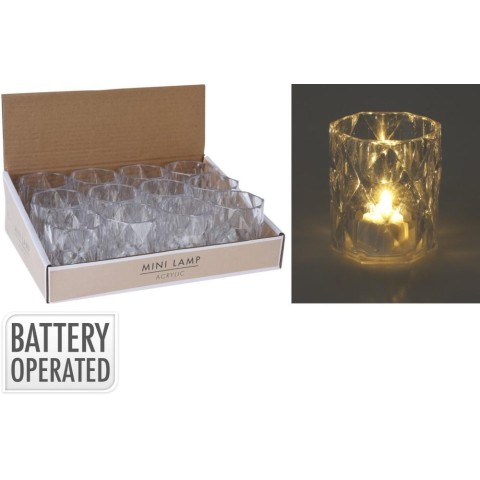 LAMPADA LED 5X6CM TRASPARENTE